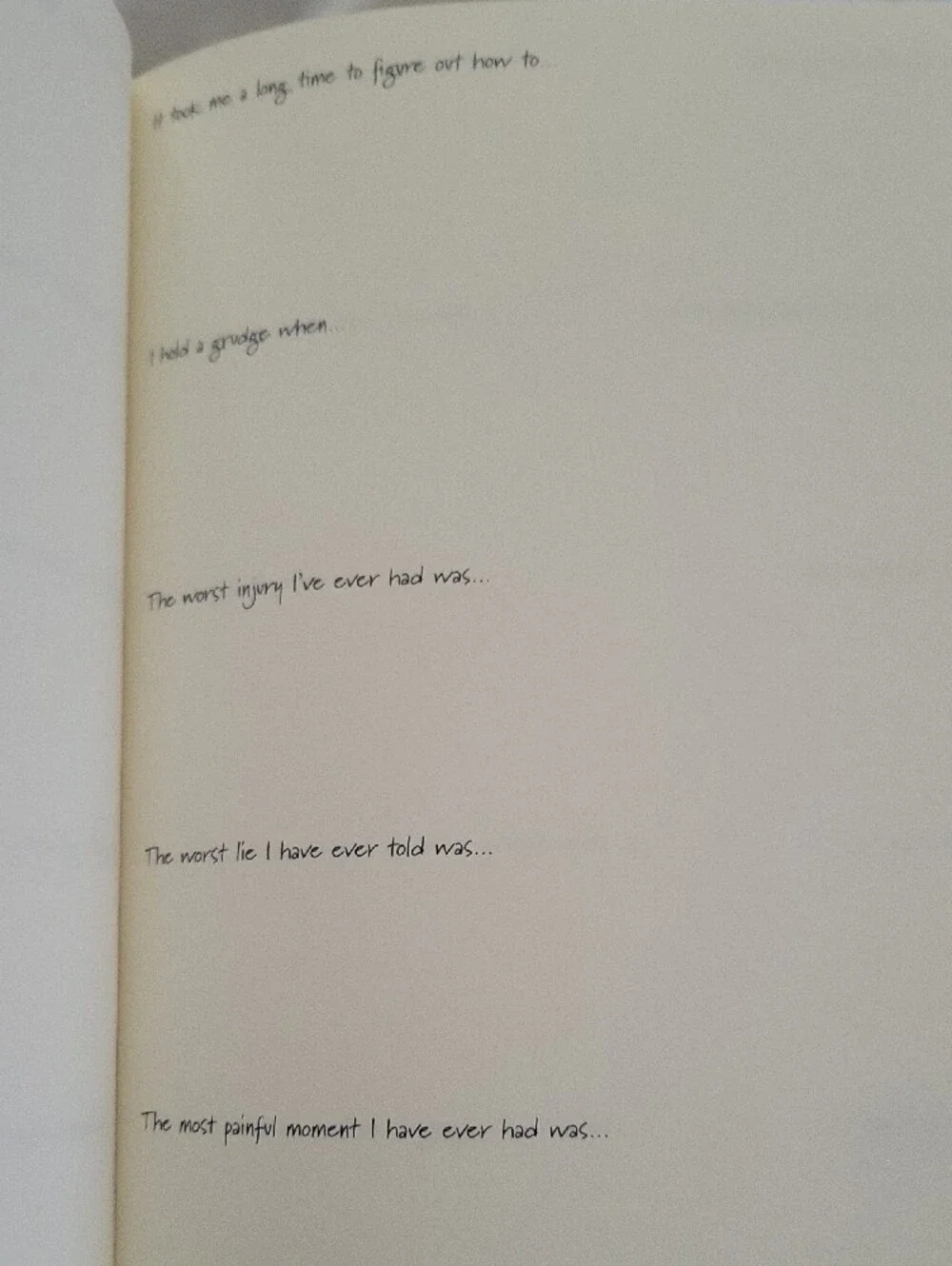 1000 Things You Don't Know About Me - Colorful Personal Journal